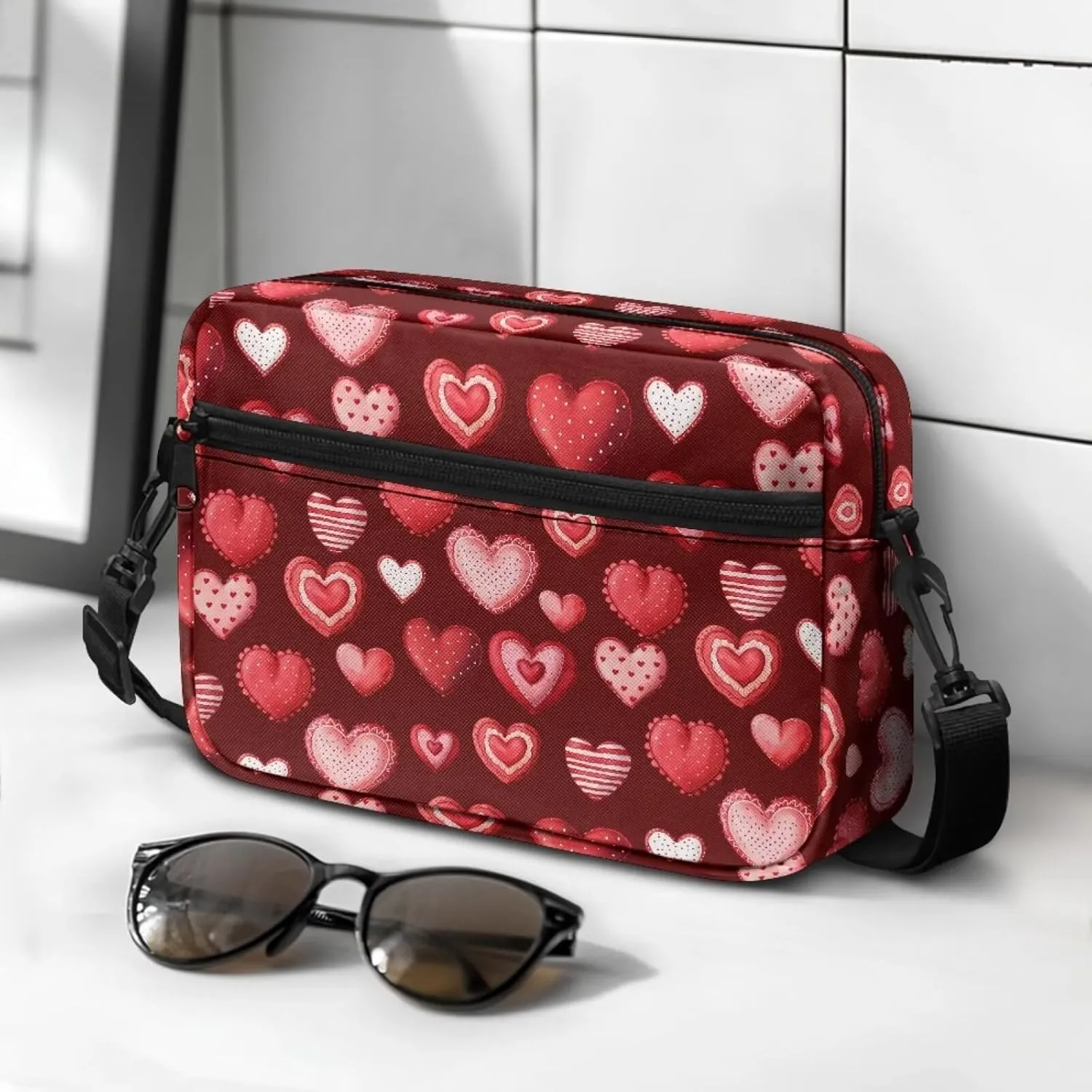 Crossbody Purse for Women Shoulder Handbag Multiple Pockets Tote Satchel Purses Messenger Bag for Travel Work