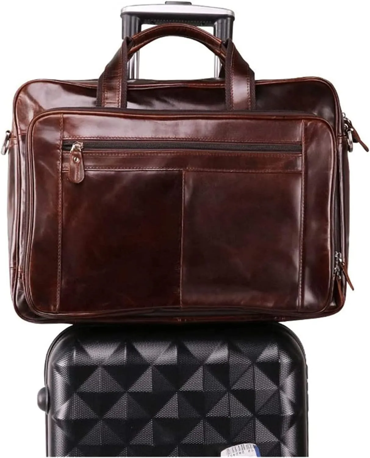 DHAEY Laptop Handbag 15.6Inch,Business Briefcase for Men,Water Resistant Messenger Shoulder Bag