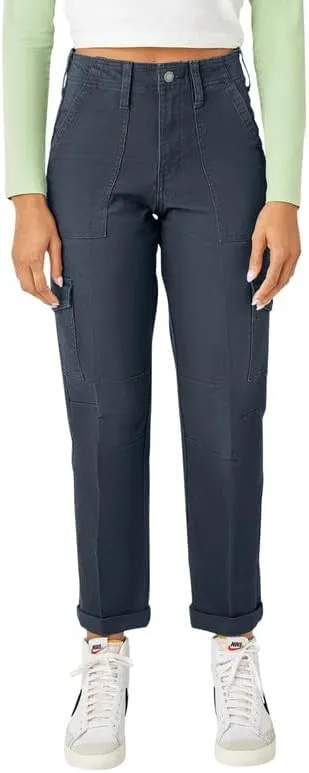Dickies Women's Skinny Fit Cuffed Cargo Pants
