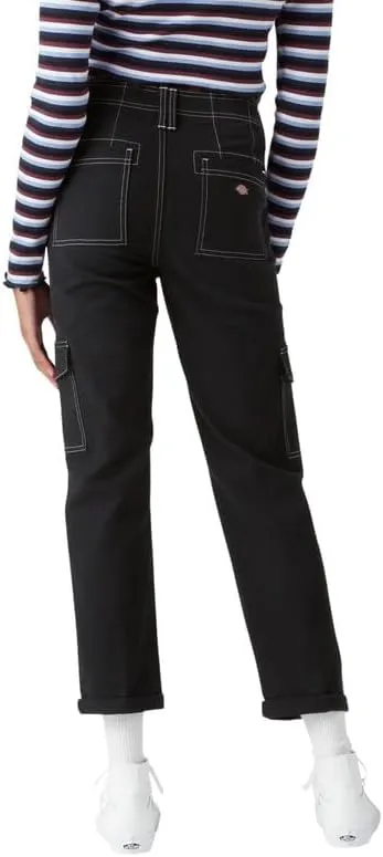 Dickies Women's Skinny Fit Cuffed Cargo Pants