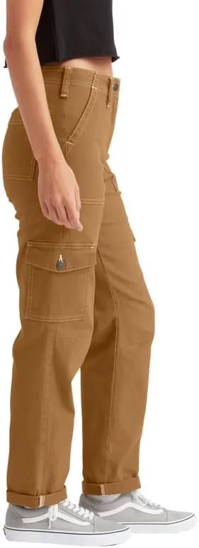 Dickies Women's Skinny Fit Cuffed Cargo Pants