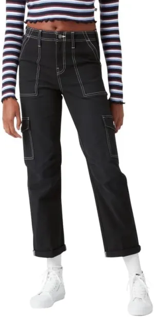 Dickies Women's Skinny Fit Cuffed Cargo Pants
