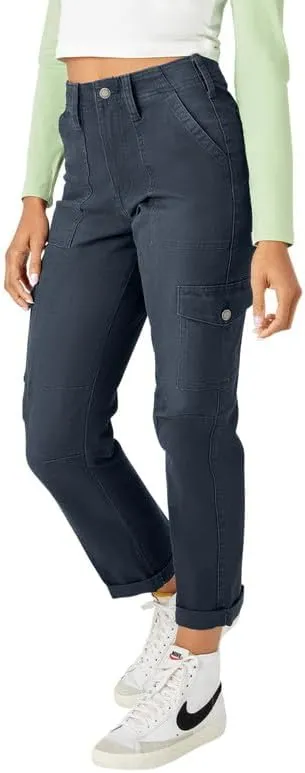 Dickies Women's Skinny Fit Cuffed Cargo Pants