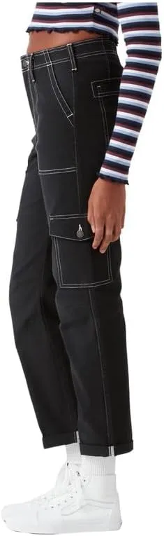 Dickies Women's Skinny Fit Cuffed Cargo Pants