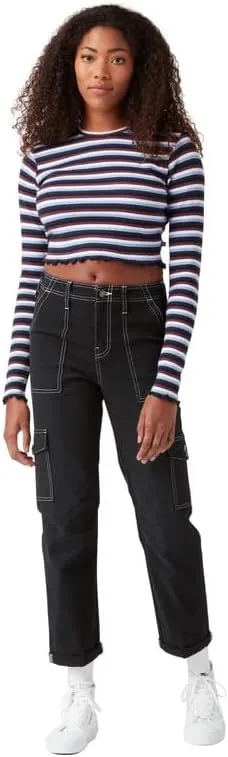 Dickies Women's Skinny Fit Cuffed Cargo Pants
