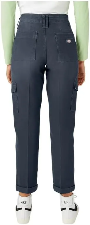 Dickies Women's Skinny Fit Cuffed Cargo Pants