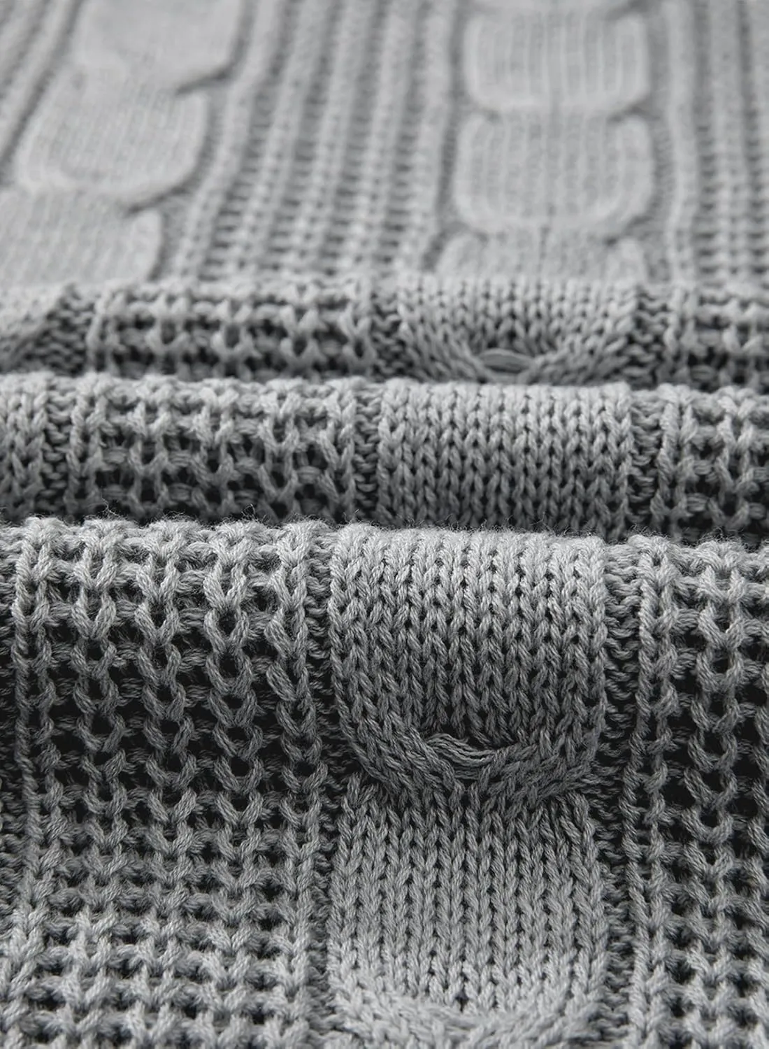 Dokotoo Tank Tops for Women Round Neck Cap Sleeve Color Block Cable Knit Womens Tank Tops Sweater Vest Women