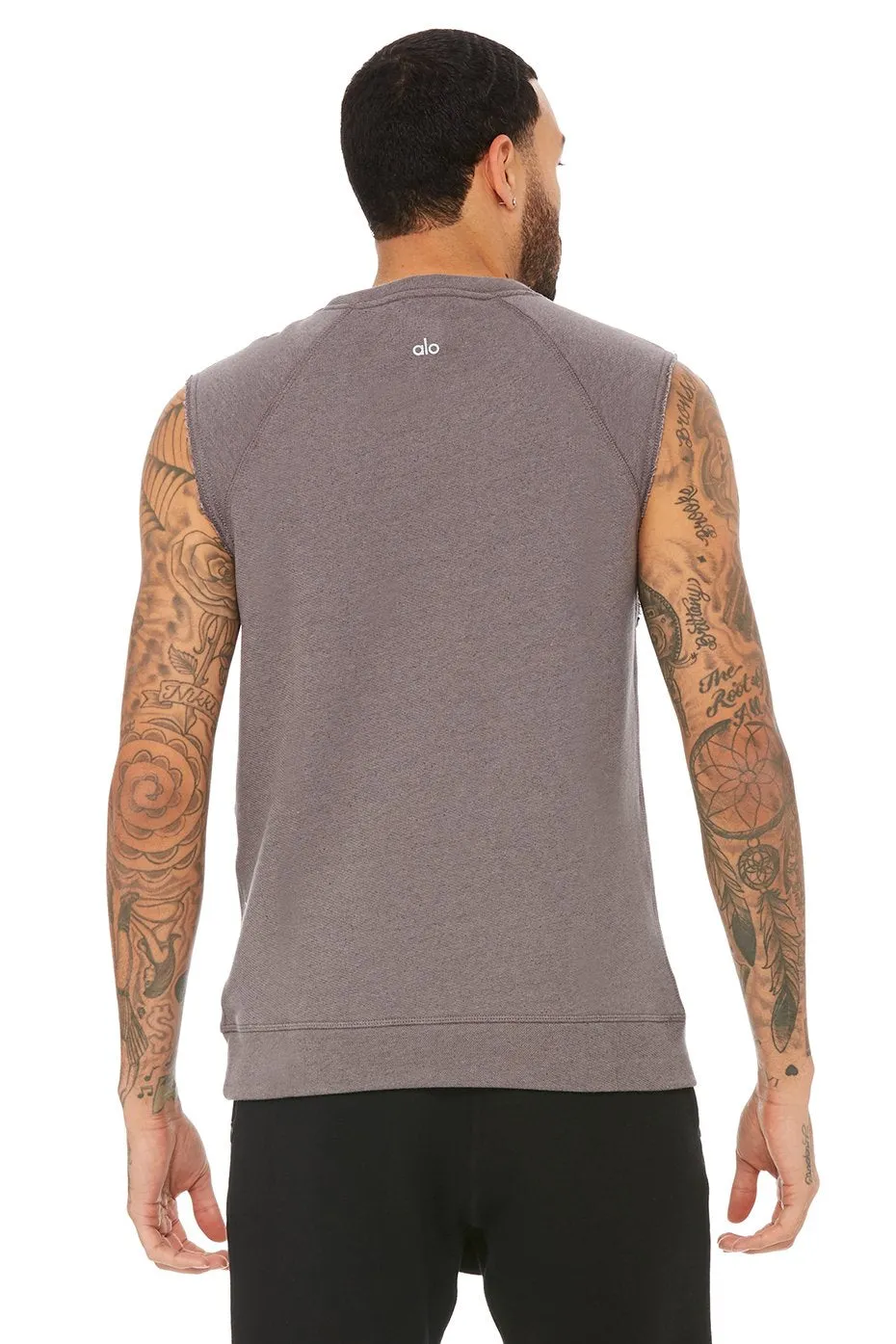 Dosha Sweatshirt Tank - Grey Heather
