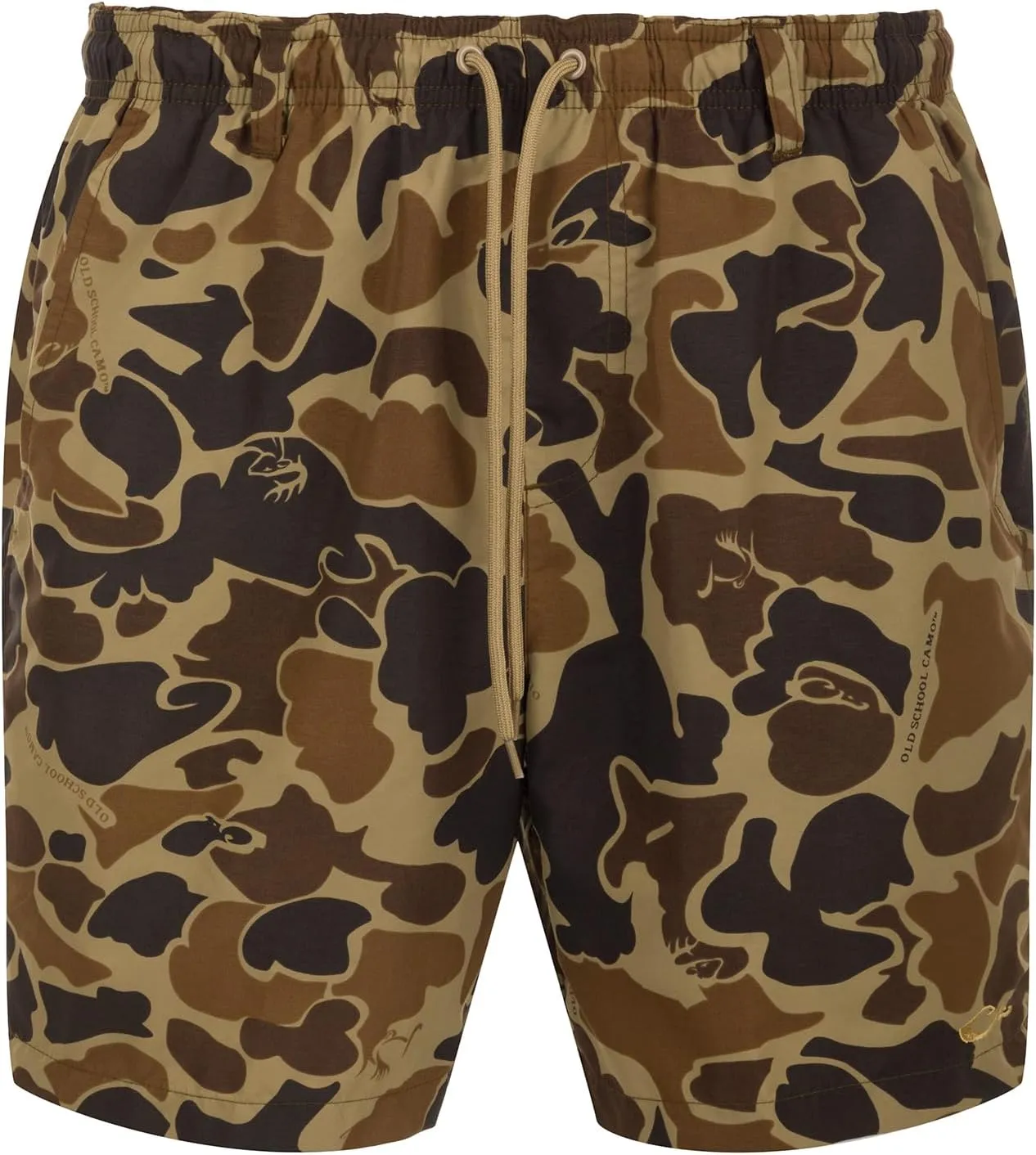 Drake Waterfowl Men's Lightweight Casual Outdoor Sports Shorts with Water-Resistant DWR Finish