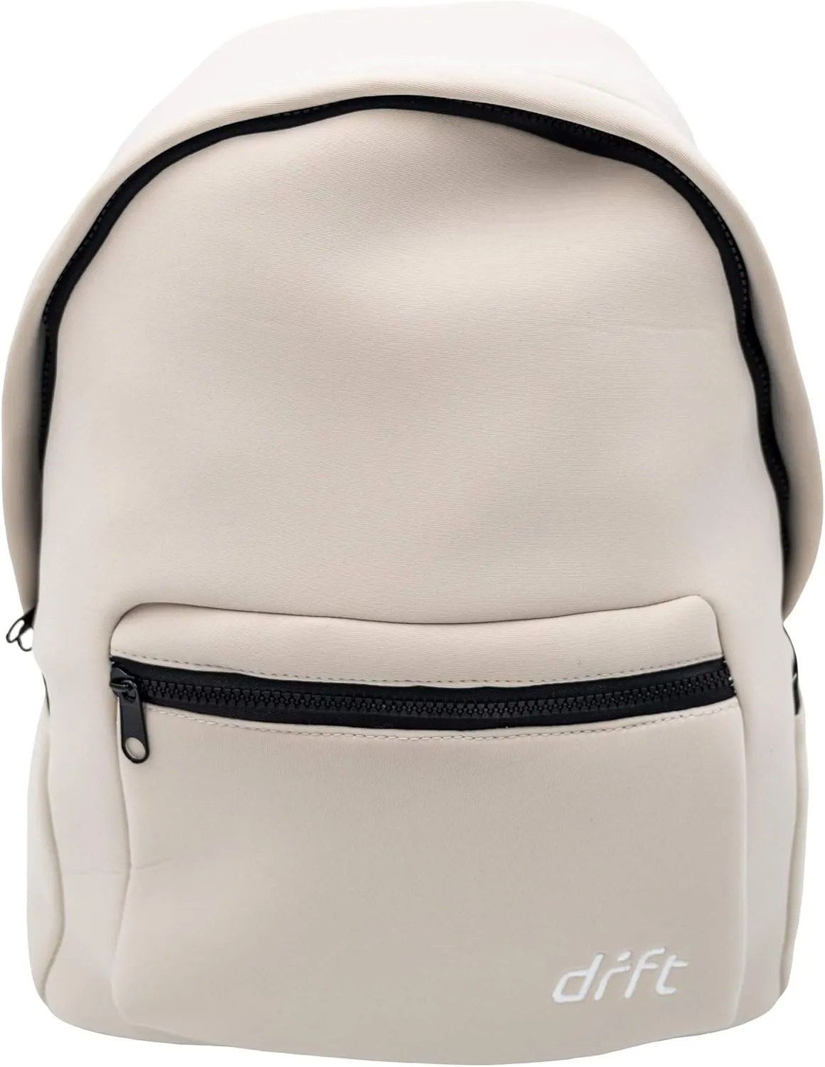 DRFT Neoprene Water Resistant Lightweight Backpack for Travel, Beach, and Sport (White)