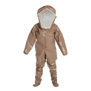 DuPont Tychem 5000 C3528TTN Encapsulated Level B Suit, Tan, Case of 6