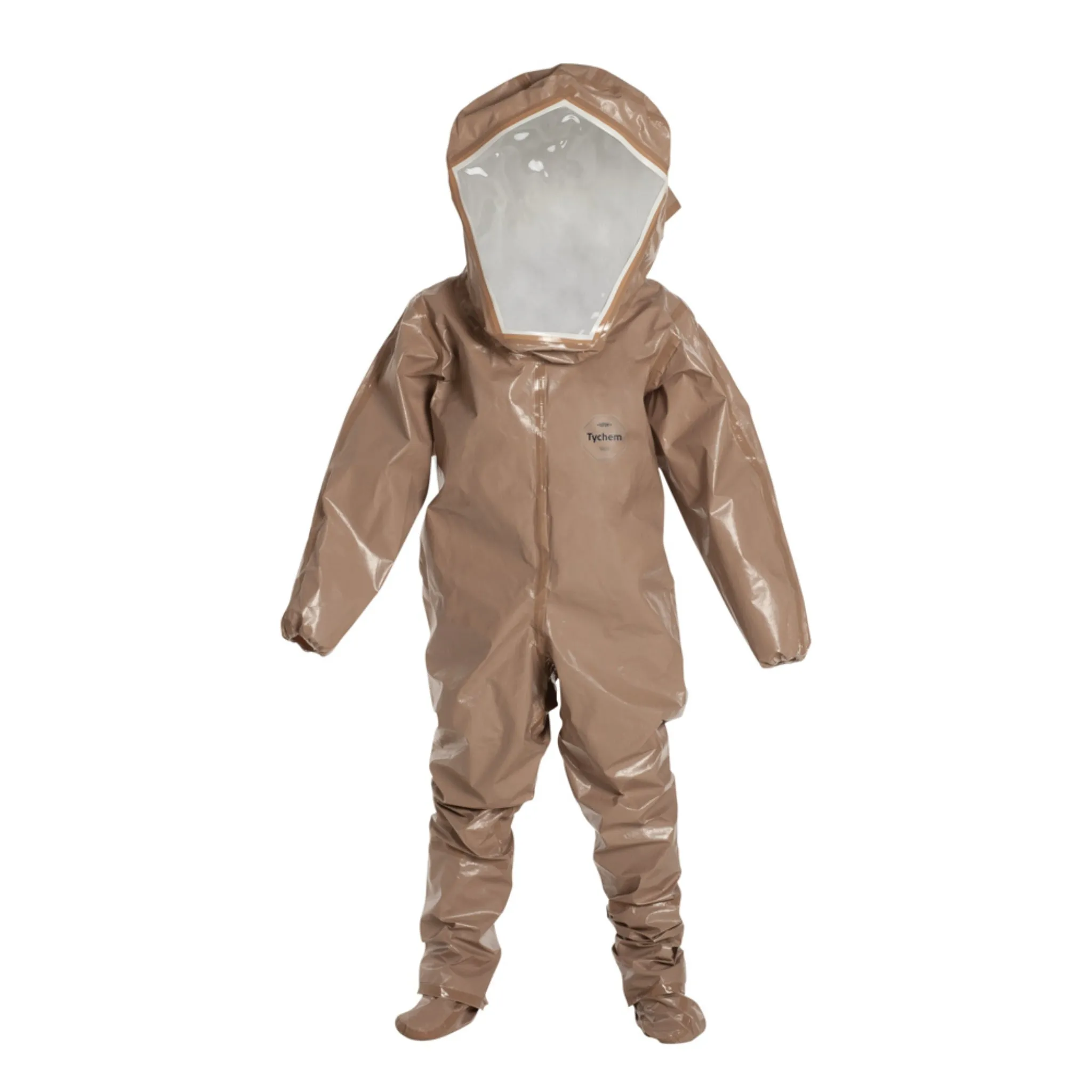 DuPont Tychem 5000 C3528TTN Encapsulated Level B Suit, Tan, Case of 6