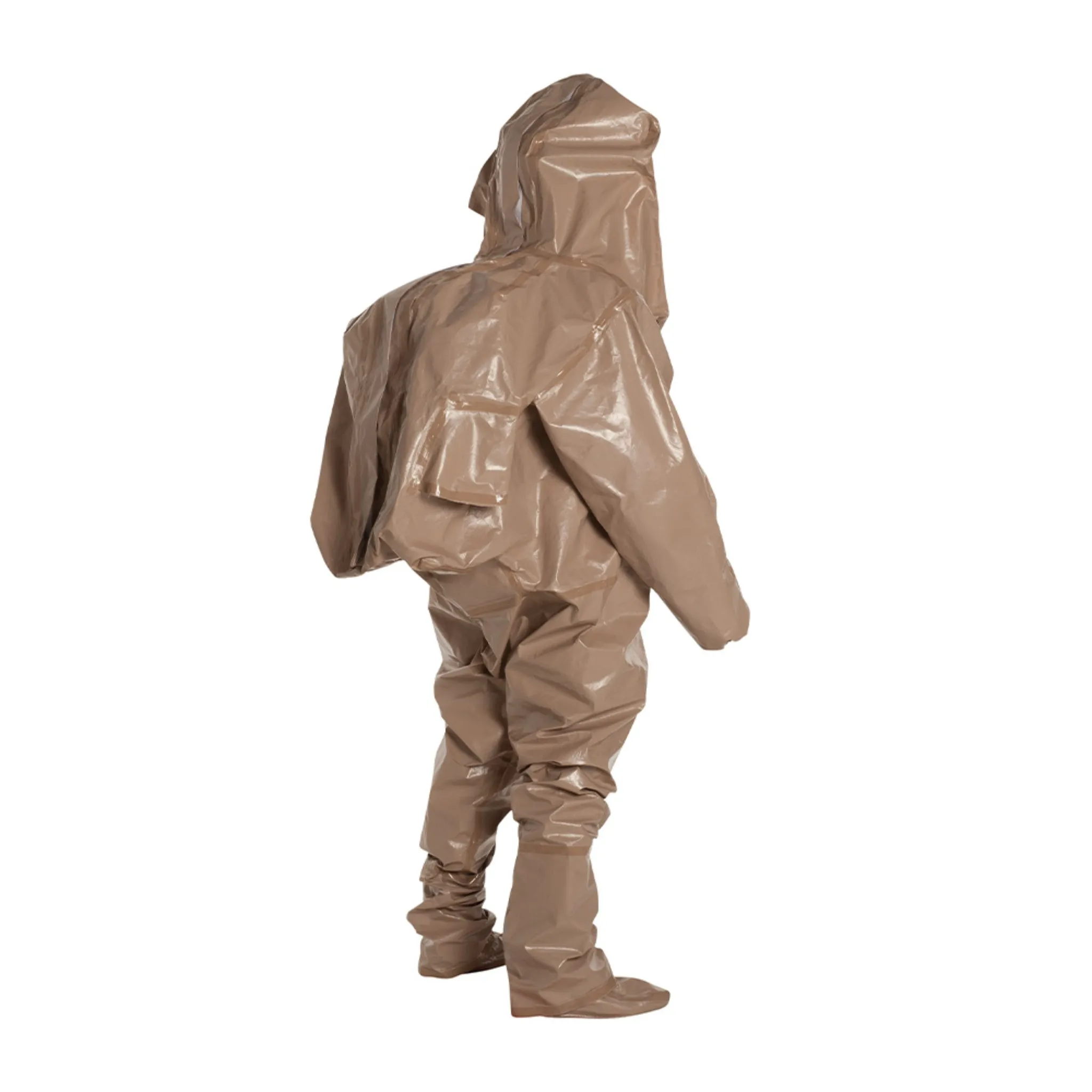 DuPont Tychem 5000 C3528TTN Encapsulated Level B Suit, Tan, Case of 6