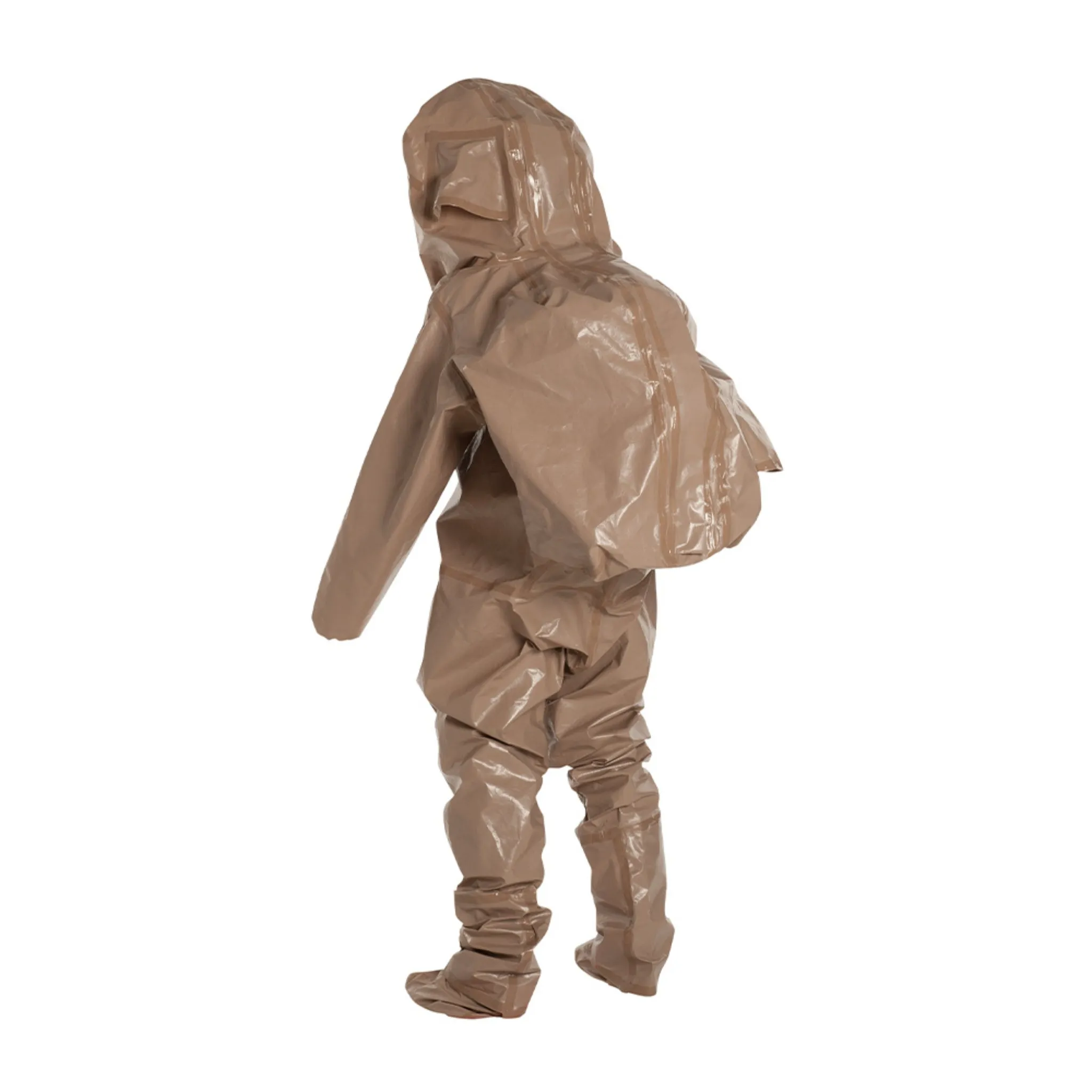 DuPont Tychem 5000 C3528TTN Encapsulated Level B Suit, Tan, Case of 6