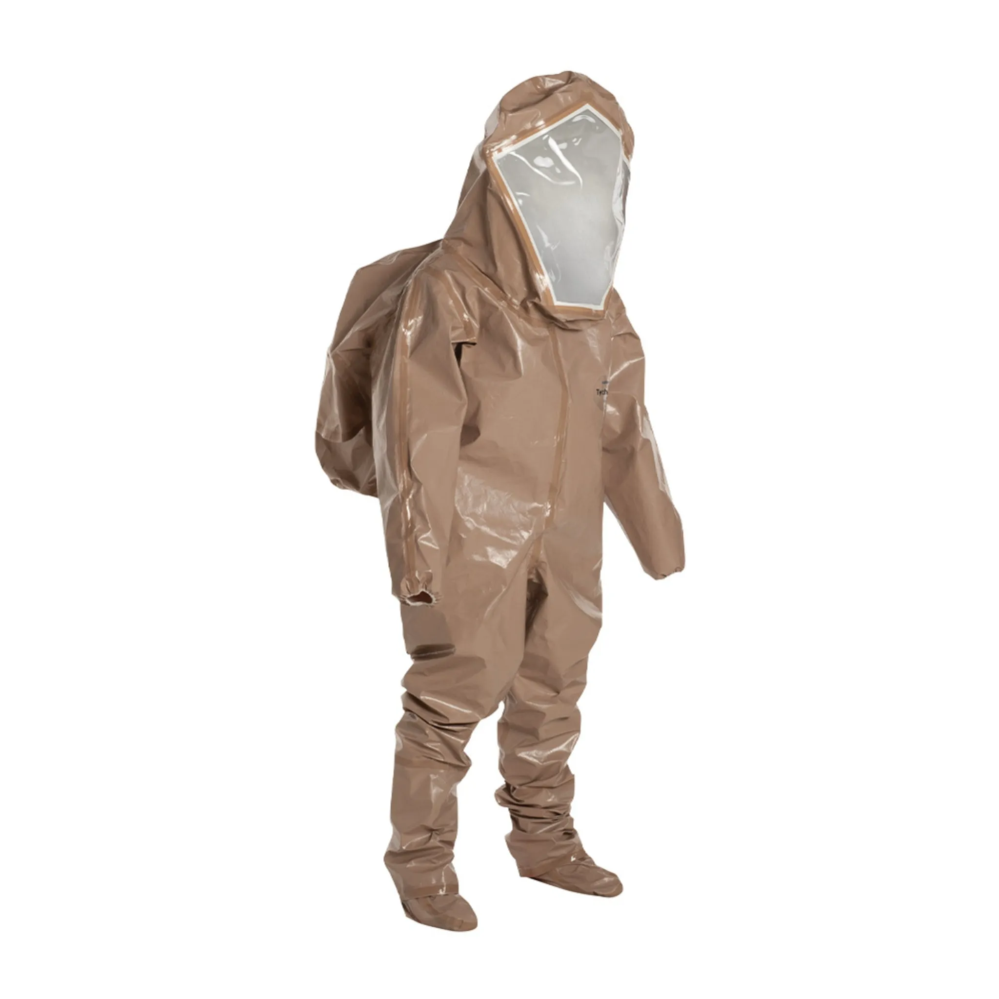 DuPont Tychem 5000 C3528TTN Encapsulated Level B Suit, Tan, Case of 6
