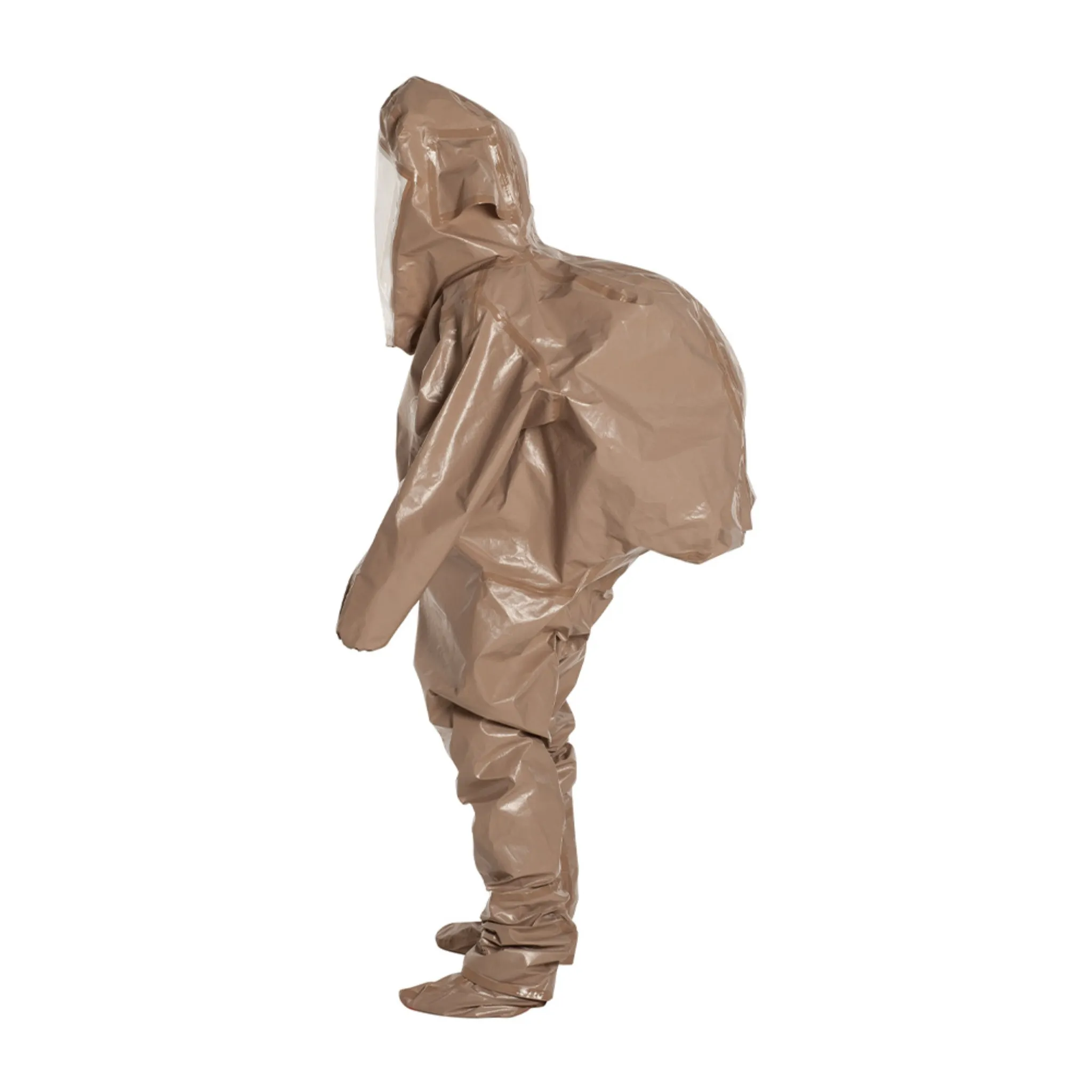 DuPont Tychem 5000 C3528TTN Encapsulated Level B Suit, Tan, Case of 6