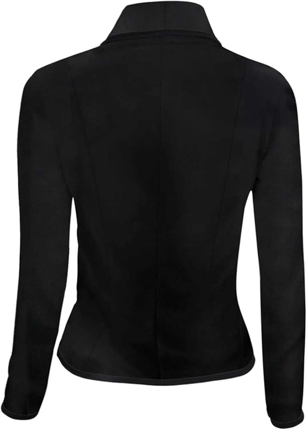 Fashion Women's Casual Long Sleeve Lapel Button Slim Coat Work Office Blazer Jacket Lightweight Outwear
