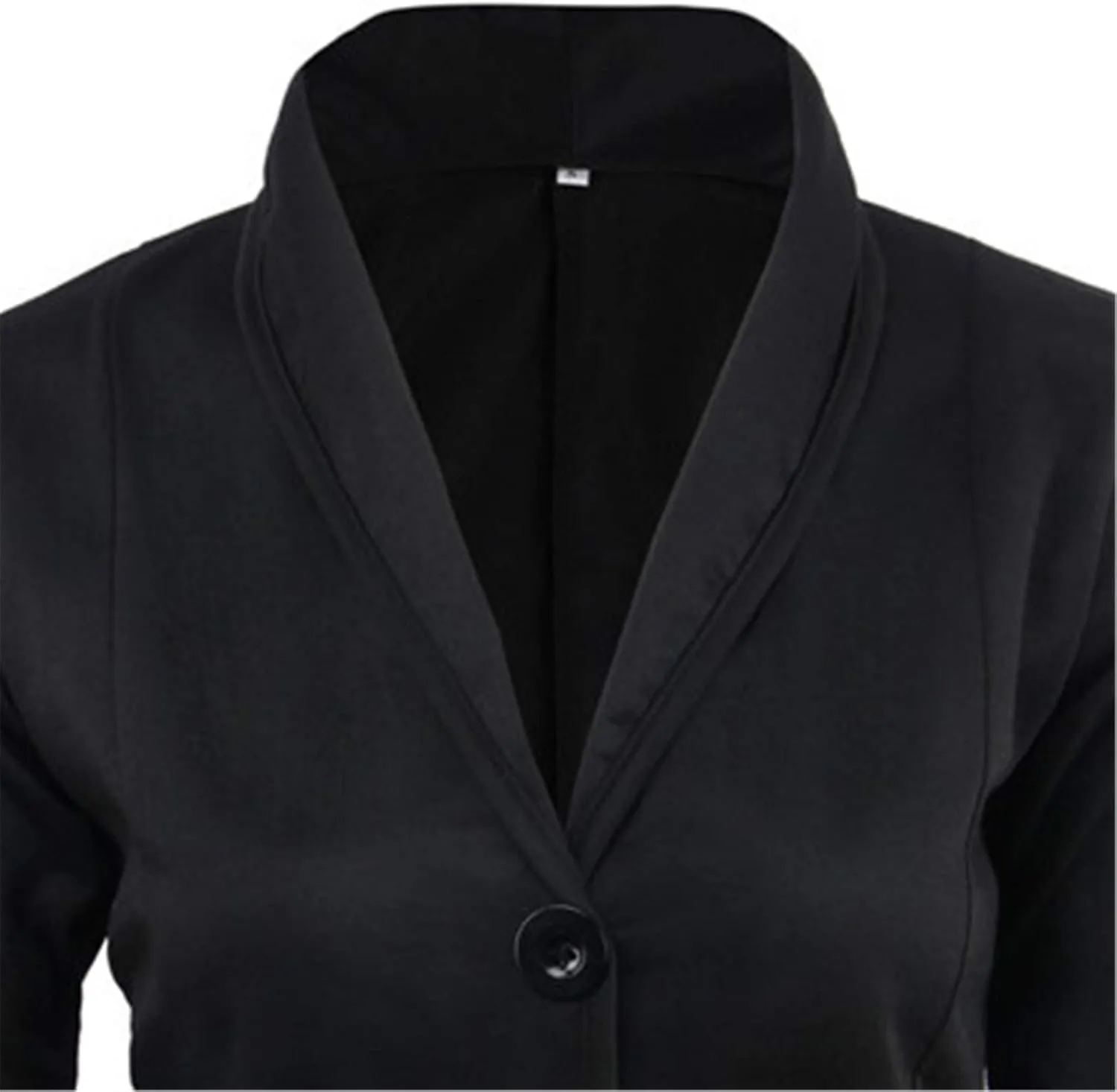 Fashion Women's Casual Long Sleeve Lapel Button Slim Coat Work Office Blazer Jacket Lightweight Outwear