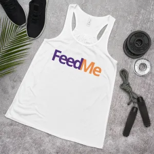 Feed Me Women's Flowy Racerback Tank