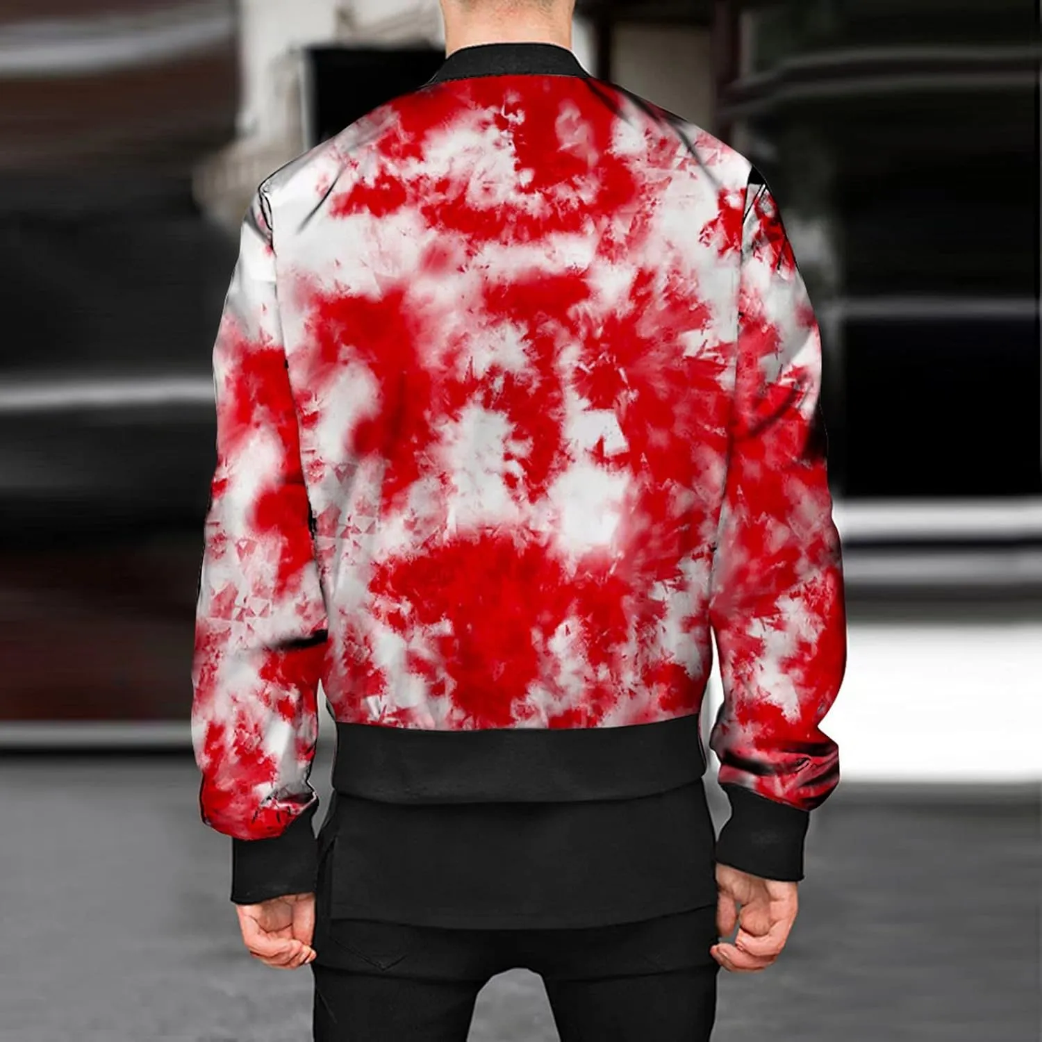 Flight Jackets For Men Full Zip Windbreaker Jacket Light Weight Fashion Warm Coat Big And Tall Outdoor Jackets
