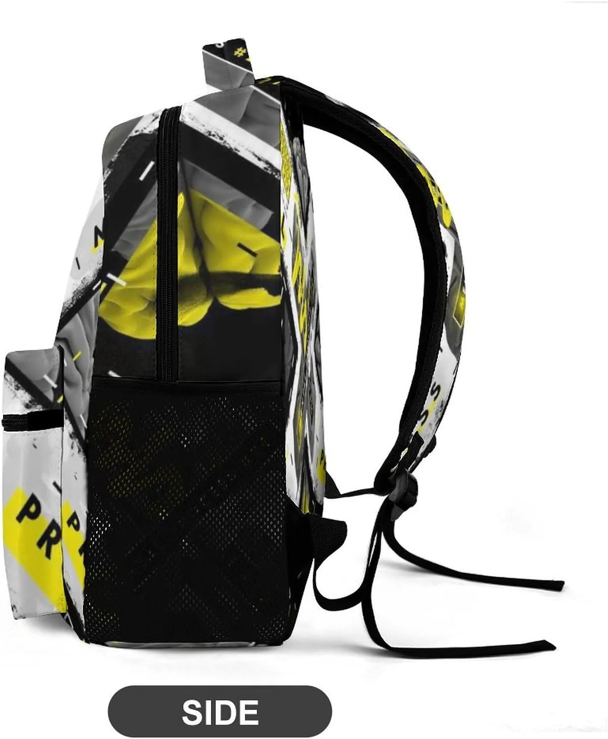Funny Graffiti Art Backpack, School Backpack Laptop Backpack with Multiple Pockets for Kids Adult