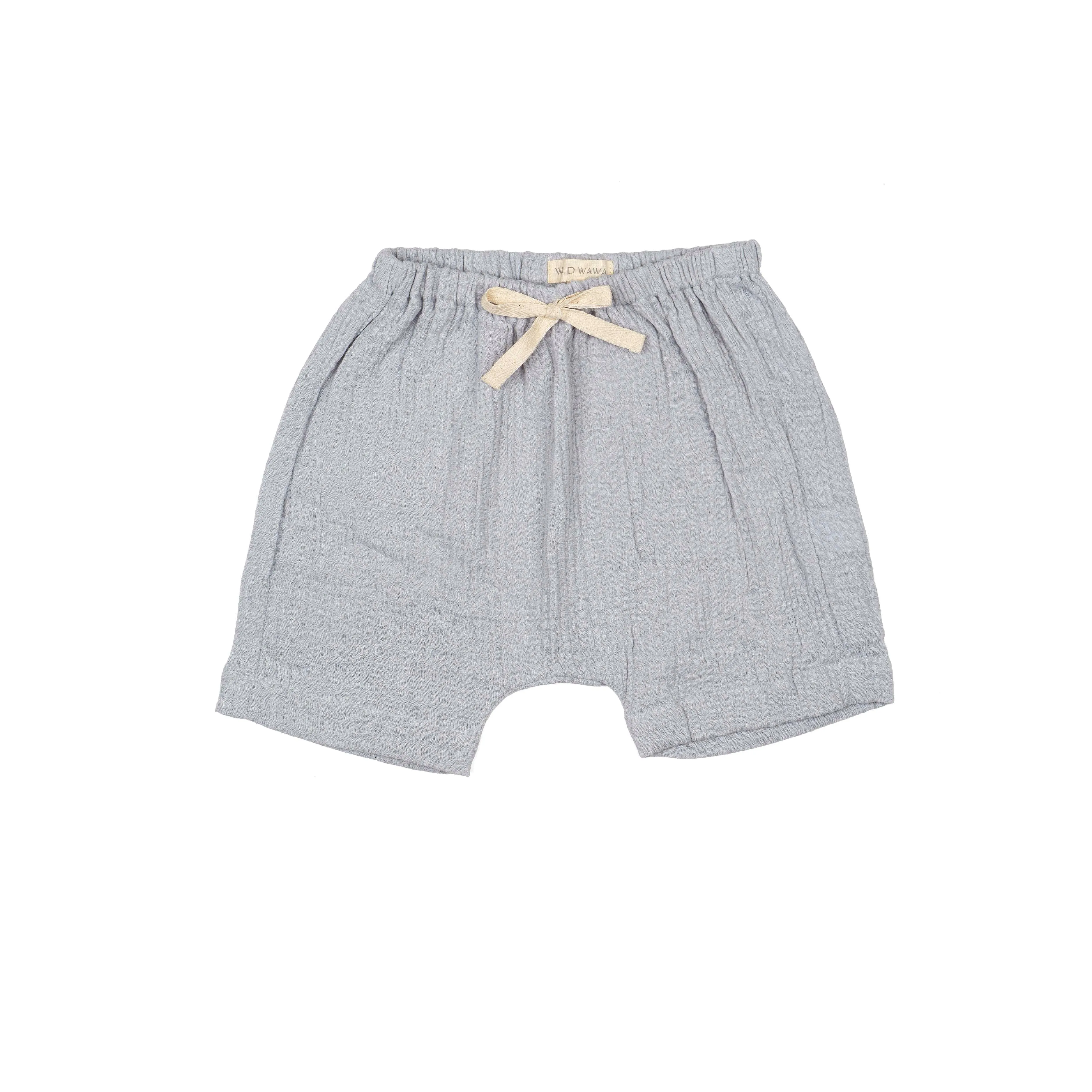 Gauze Shorts - Vintage Blue