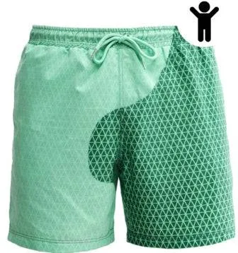 Geo Pattern Kids Color Changing Trunks