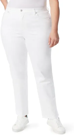 Gloria Vanderbilt Women's Amanda Classic High Rise Tapered Jean Plus Size