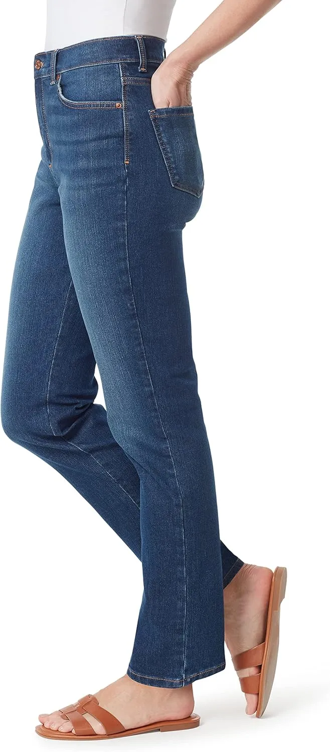 Gloria Vanderbilt Women's Amanda Classic High Rise Tapered Jean