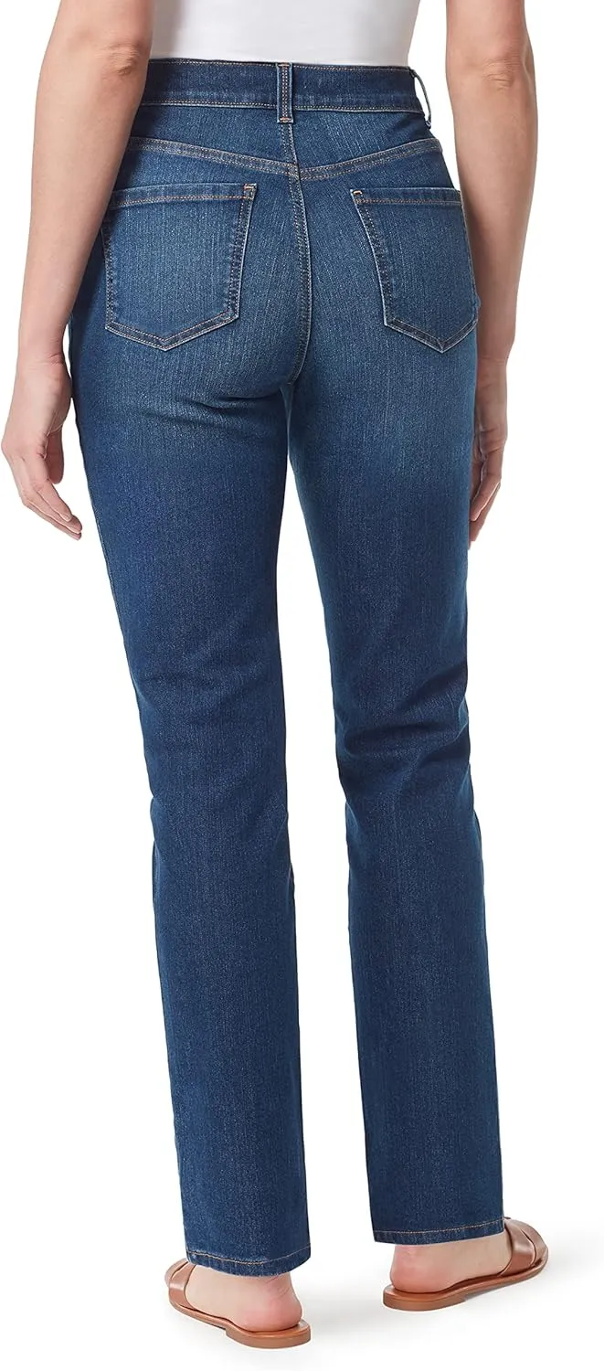 Gloria Vanderbilt Women's Amanda Classic High Rise Tapered Jean