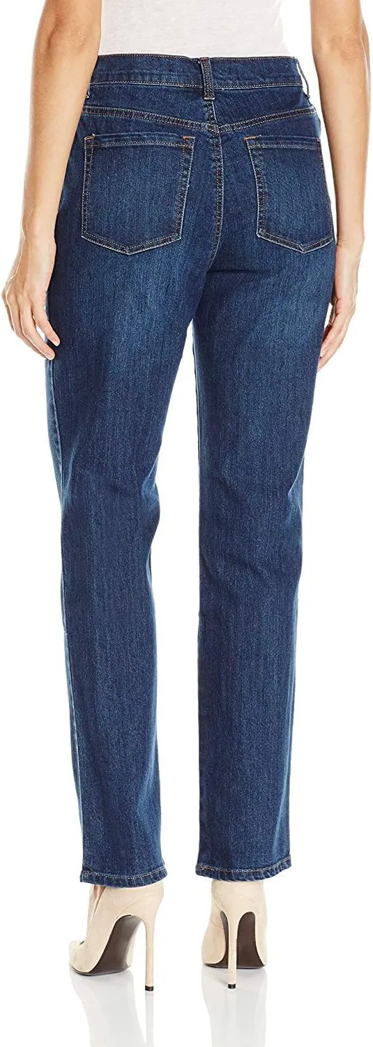 Gloria Vanderbilt Women's Amanda Classic High Rise Tapered Jean