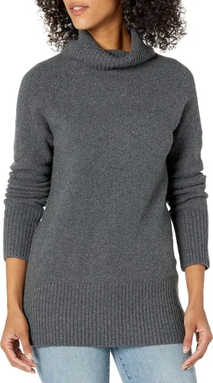 Goodthreads Women's Boucle Turtleneck Sweater