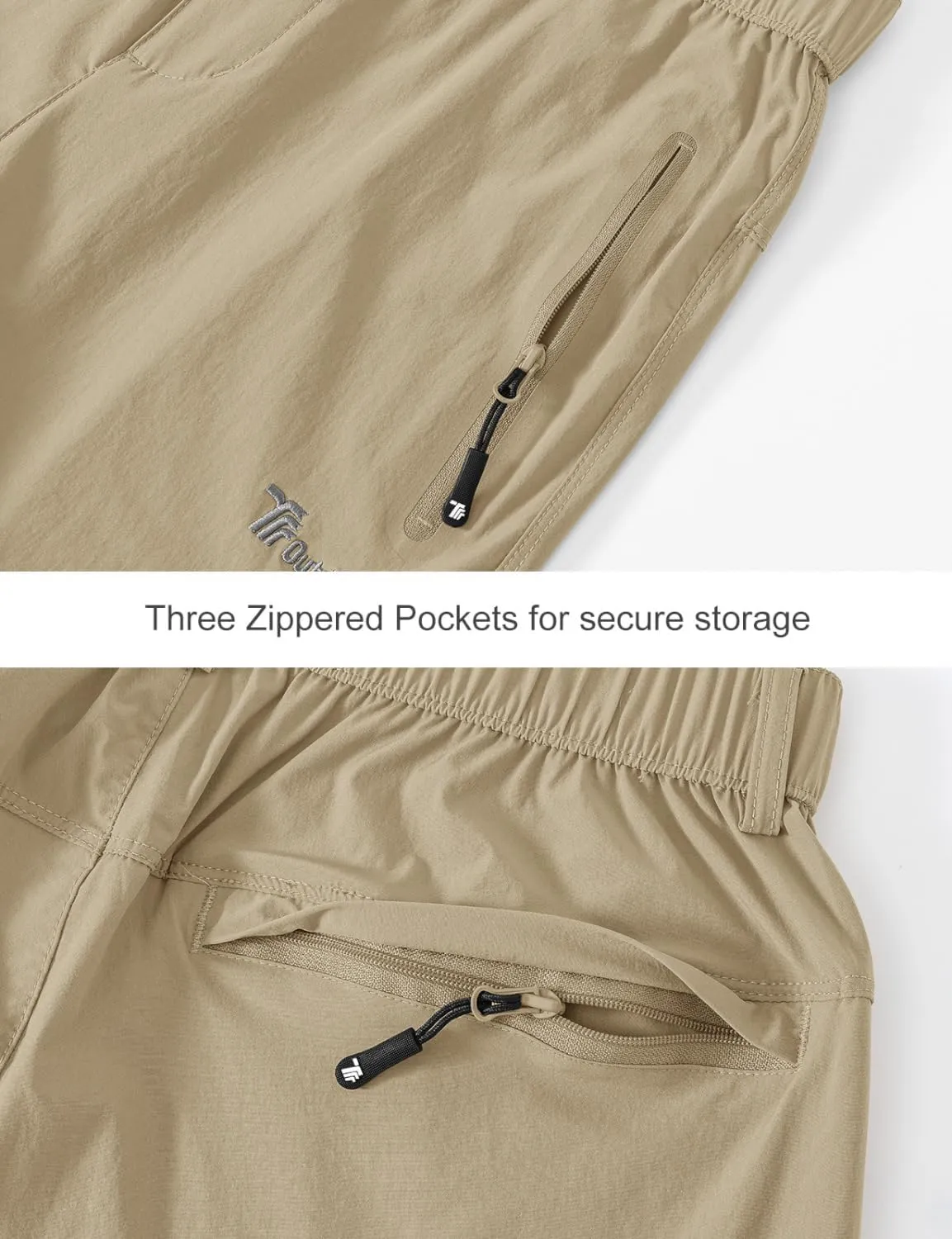 Gopune Women's Outdoor Hiking Pants Lightweight Quick Dry Water Resistant Mountain Trouser