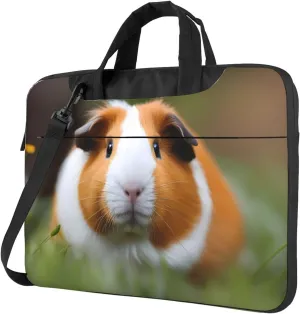 Guinea Pigs Prints Laptop Bag - with Soft Interior, Multiple Pockets - Ideal for Men, Travel and Business