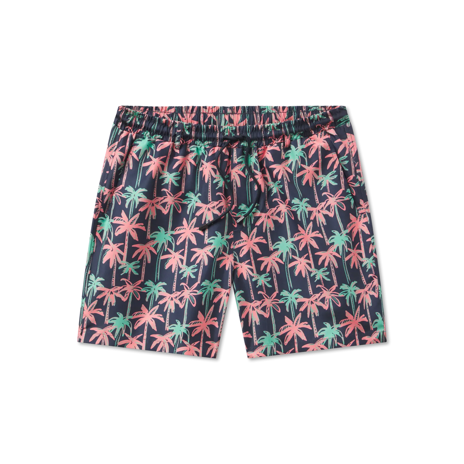 Harbor Swim Trunk - Neon Palms