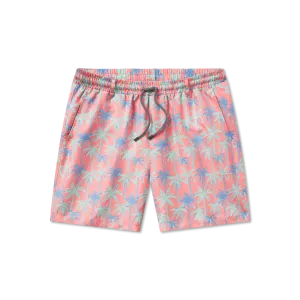 Harbor Swim Trunk - Neon Palms