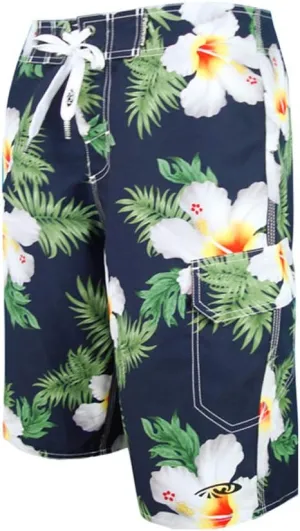 Hawaiian Microfiber, 4-Way Stretch and Stonewashed Boardshorts - Multiple Pockets