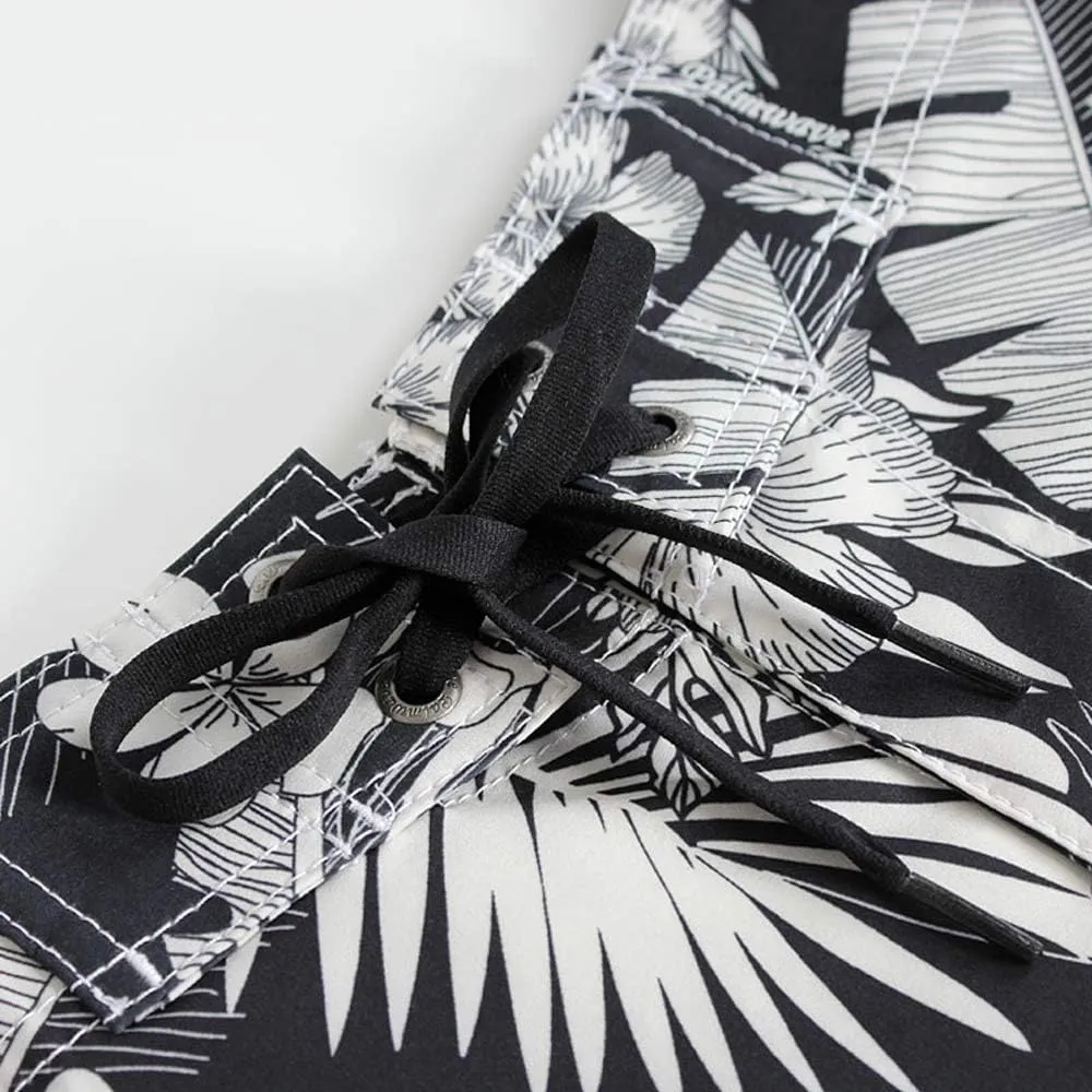 Hawaiian Microfiber, 4-Way Stretch and Stonewashed Boardshorts - Multiple Pockets