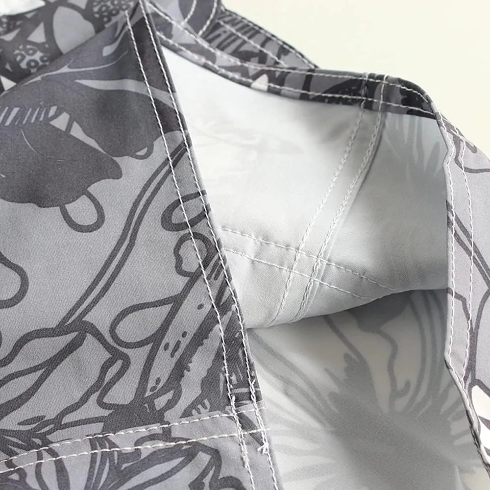 Hawaiian Microfiber, 4-Way Stretch and Stonewashed Boardshorts - Multiple Pockets