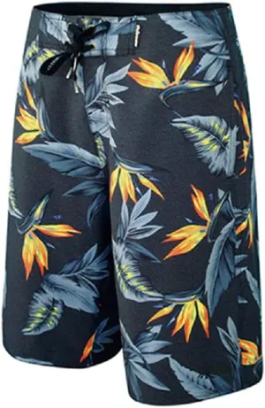 Hawaiian Microfiber, 4-Way Stretch and Stonewashed Boardshorts - Multiple Pockets
