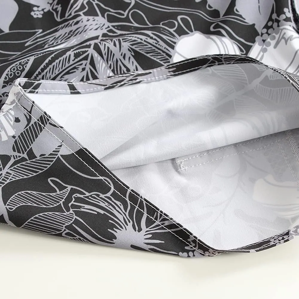 Hawaiian Microfiber, 4-Way Stretch and Stonewashed Boardshorts - Multiple Pockets