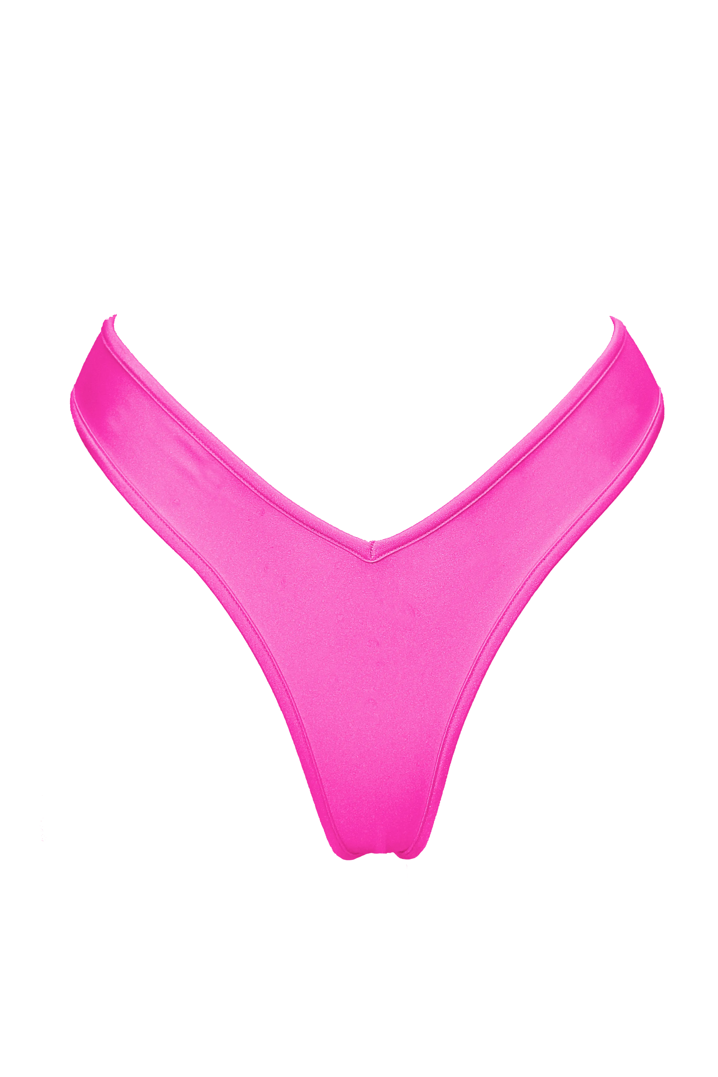 High-Cut Bikini Bottom / LULY NEON PINK