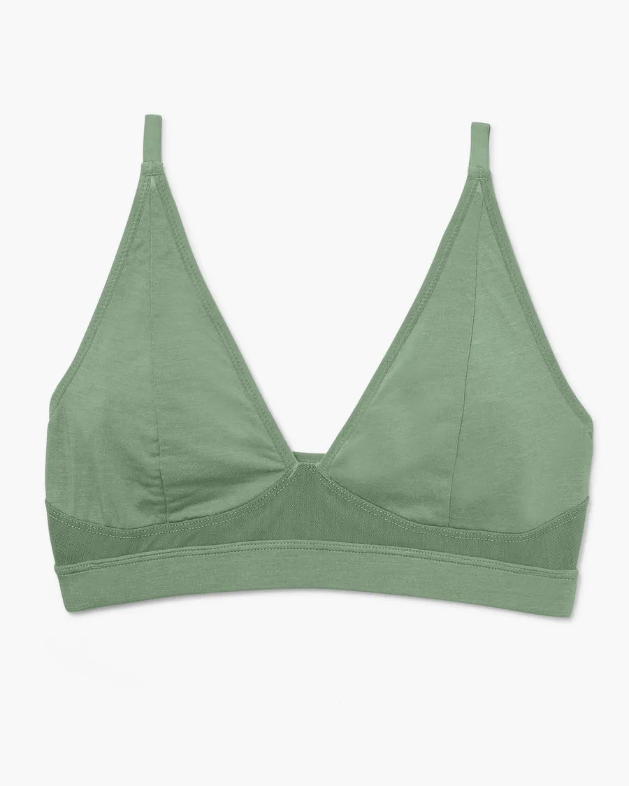 High Cut Bralette (Sage)