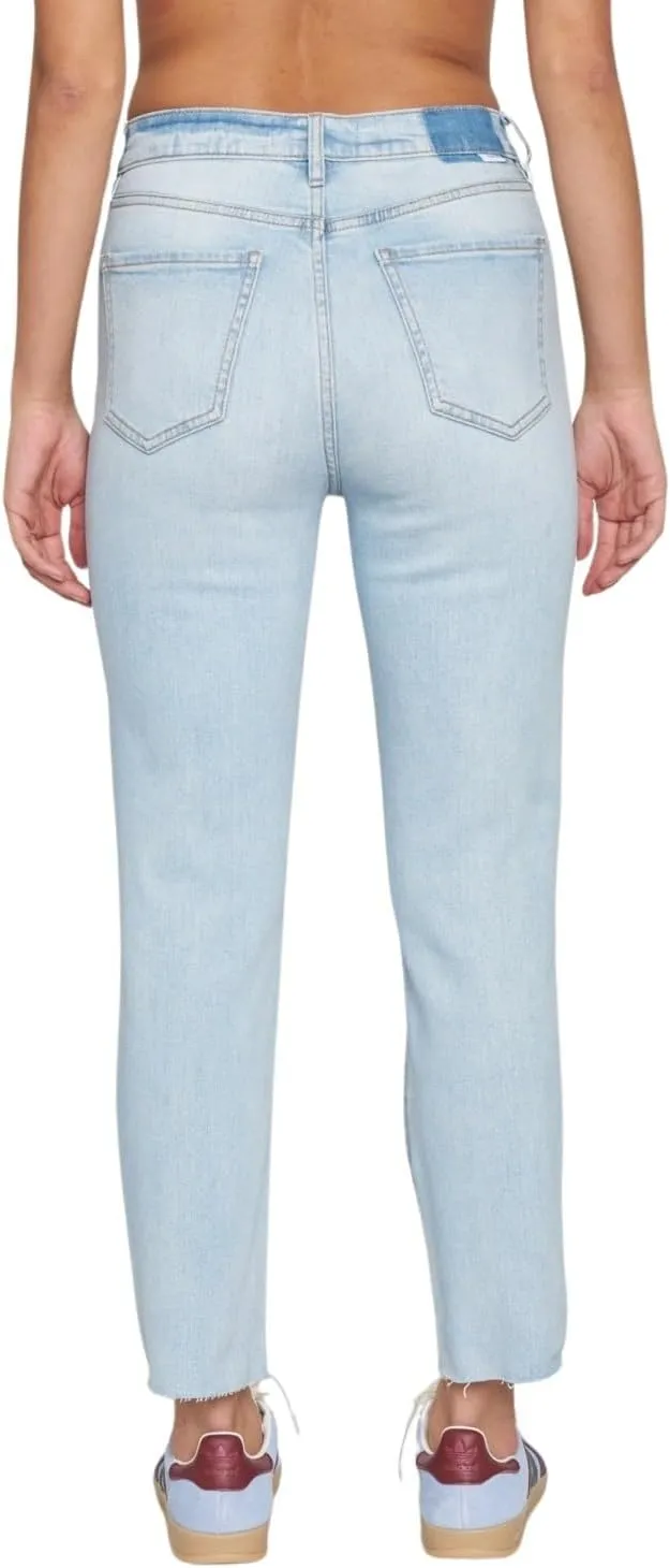 High Rise Slim Straight Daily Driver in Inked by Daze Denim
