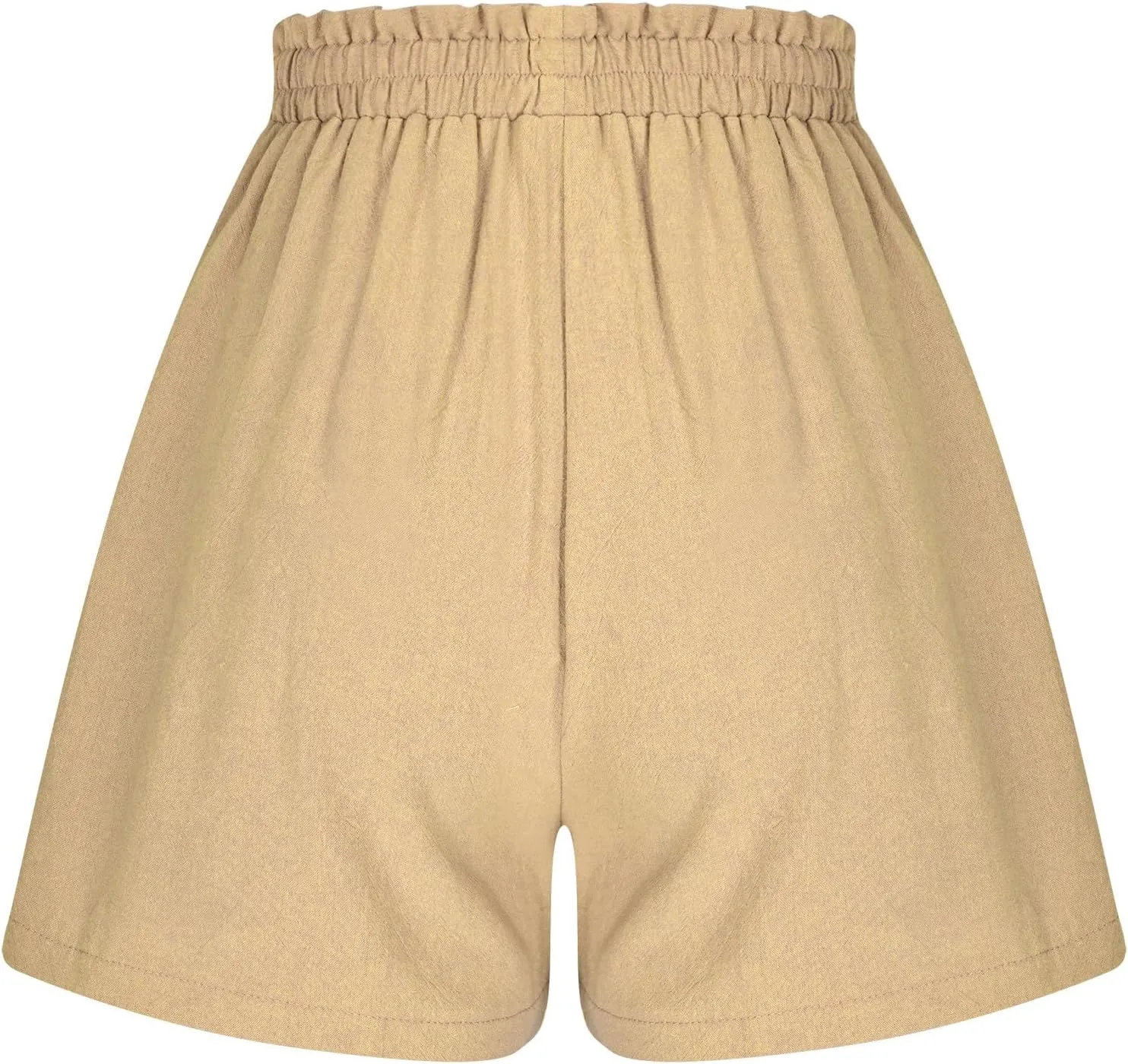 High Waisted Shorts for Women Dressy Casual Summer Shorts with Pockets