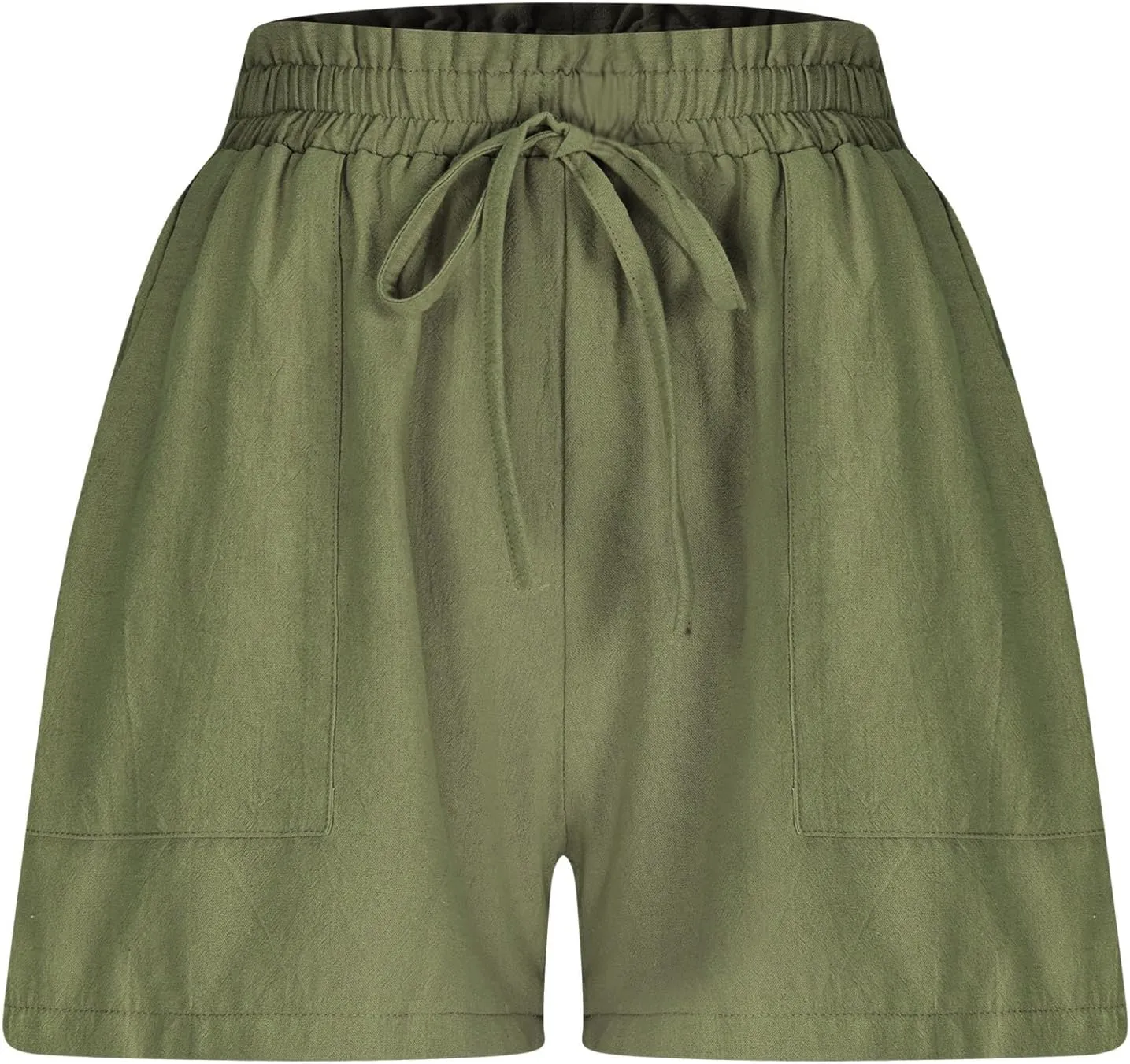High Waisted Shorts for Women Dressy Casual Summer Shorts with Pockets
