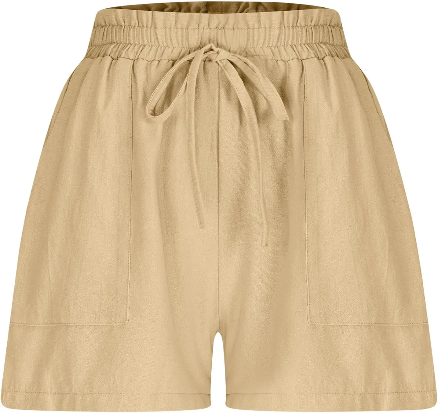 High Waisted Shorts for Women Dressy Casual Summer Shorts with Pockets