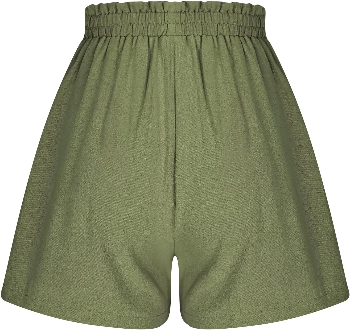 High Waisted Shorts for Women Dressy Casual Summer Shorts with Pockets