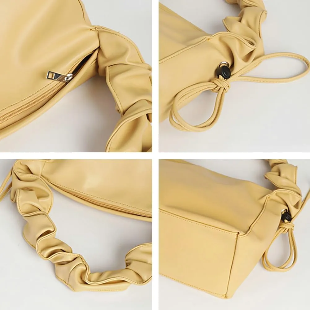 Hobo Bags for Women Vegan Leather Travel Shoulder Bag Multiple Pockets Tote Bag Crossbody Purse and Handbags
