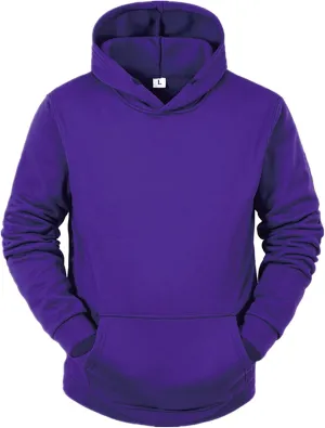 Hoodies For Men Fleece Pullover Autumn And Winter Hooded Sweater Long Sleeve Sweater Top